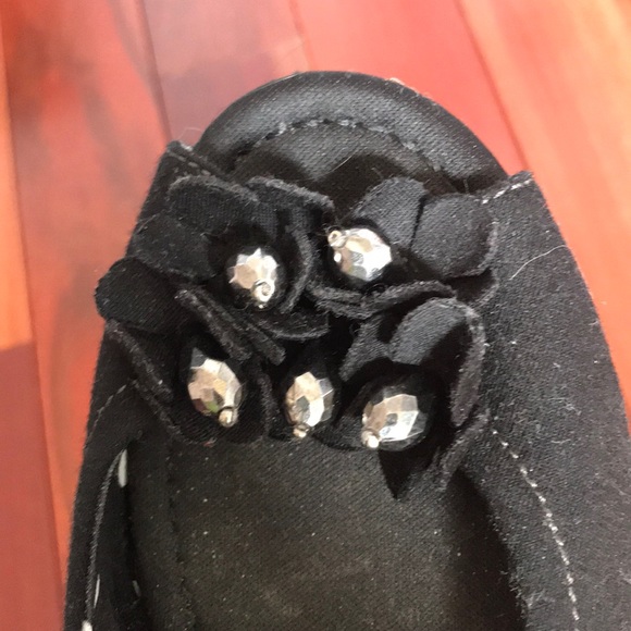 American Eagle Black Peep toe flats - Picture 5 of 7